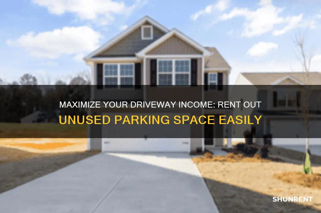 how to rent out empty drive space