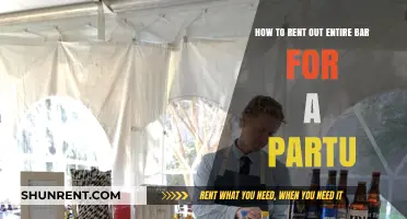 Renting an Entire Bar for Your Party: A Step-by-Step Guide