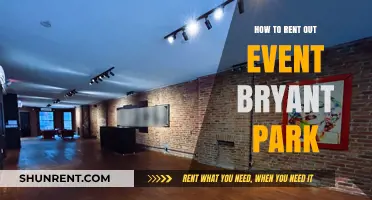 Renting Bryant Park for Events: A Comprehensive Guide to Success