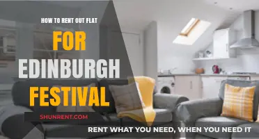 Maximize Your Edinburgh Festival Earnings: Renting Out Your Flat Successfully