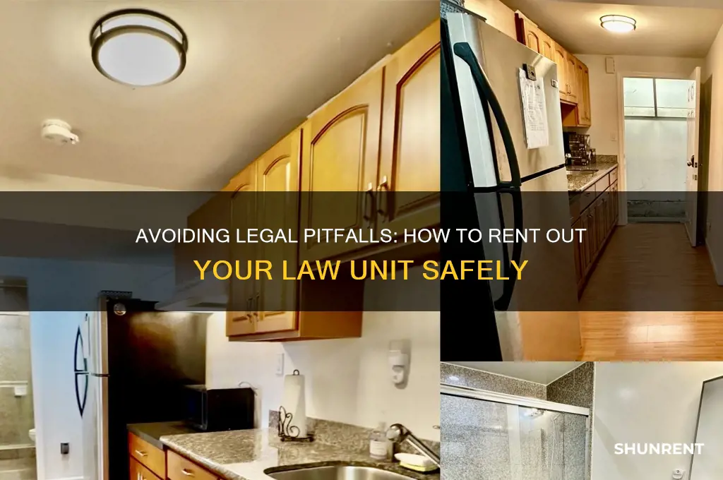 how to rent out i law unit illegal