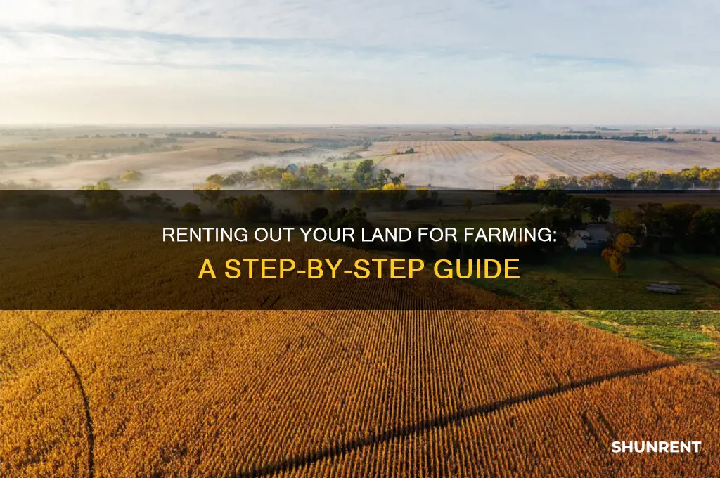 how to rent out land for farming