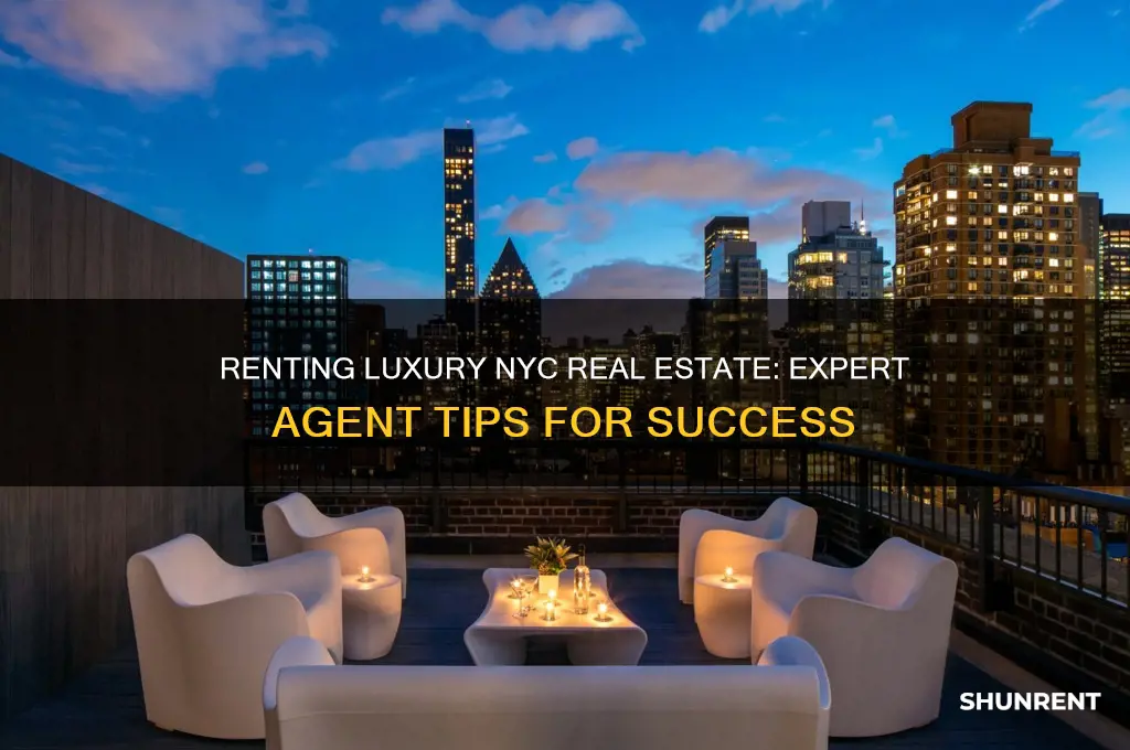how to rent out luxury nyc real estaet agent