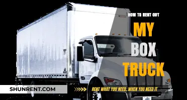 Maximize Profits: A Guide to Renting Out Your Box Truck
