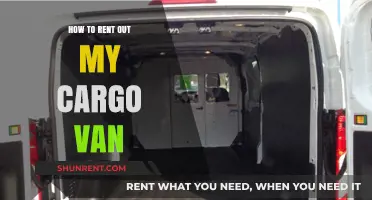 Maximize Your Cargo Van's Potential: A Guide to Renting It Out