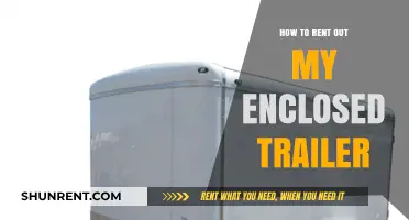 Maximize Your Earnings: A Guide to Renting Out Your Enclosed Trailer