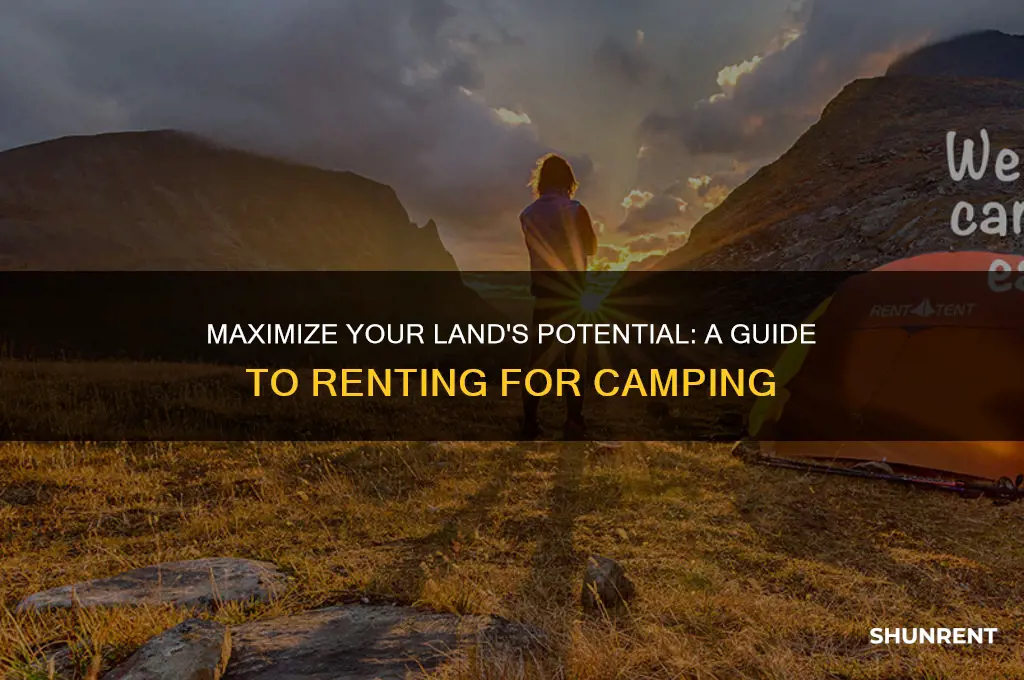 how to rent out my land for camping