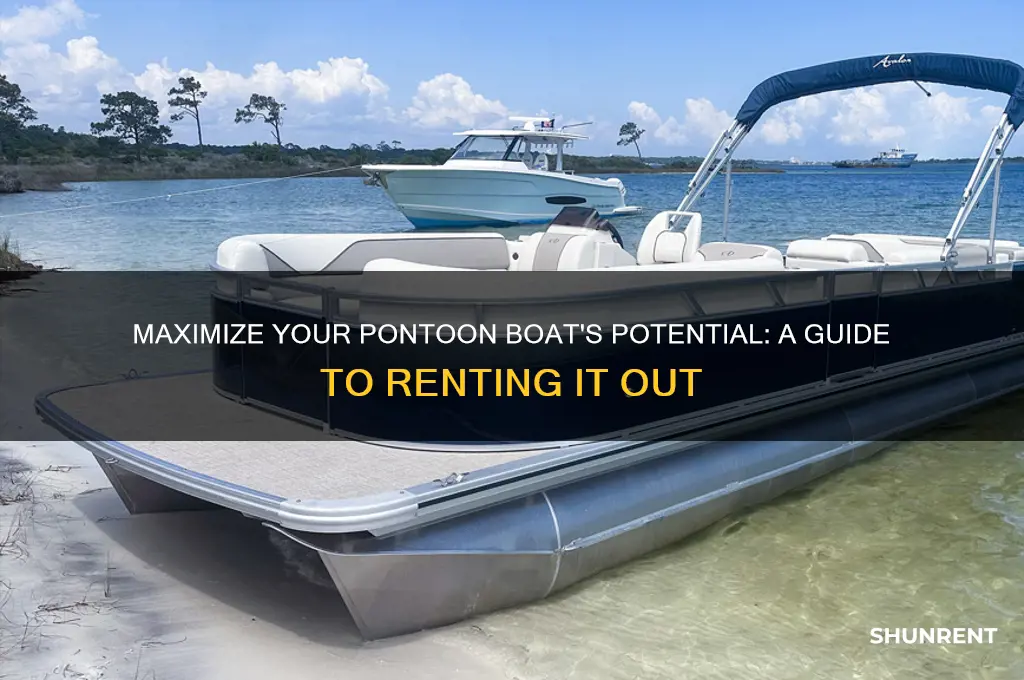 how to rent out my pontoon boat