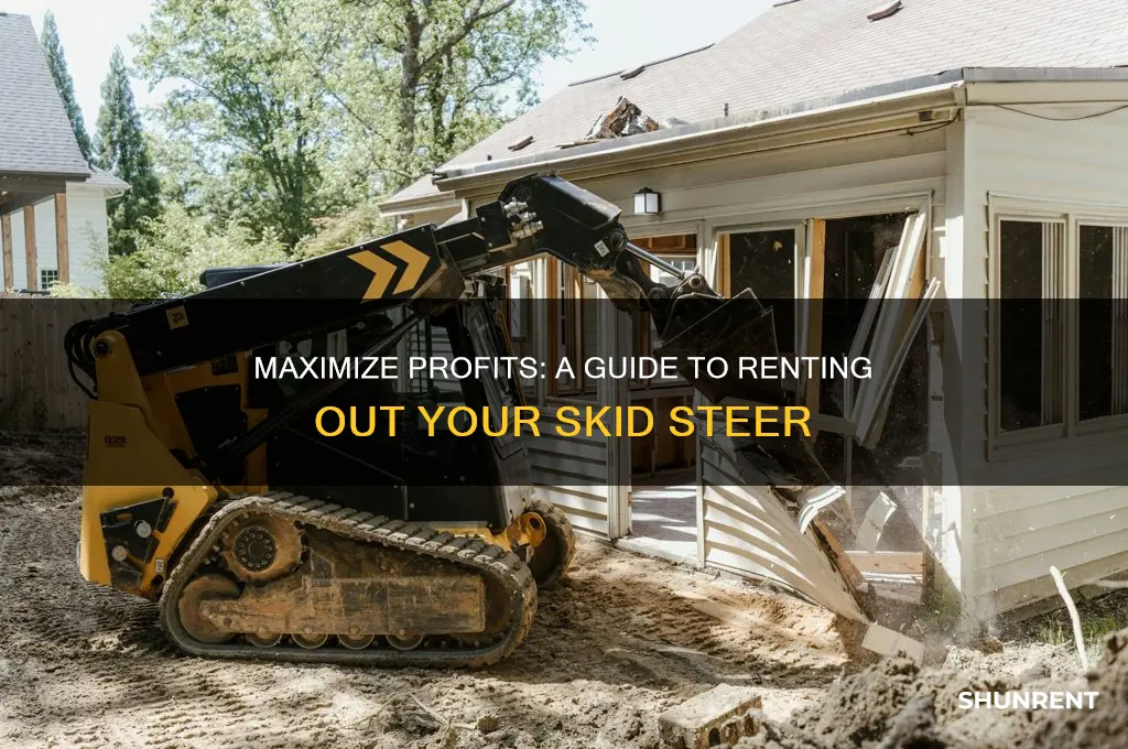 how to rent out my skid steer