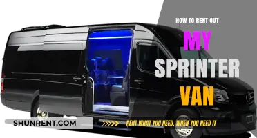 Rent Your Sprinter Van: A Step-by-Step Guide to Success