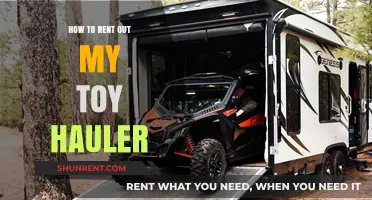 Maximize Your Toy Hauler's Potential: A Guide to Renting It Out