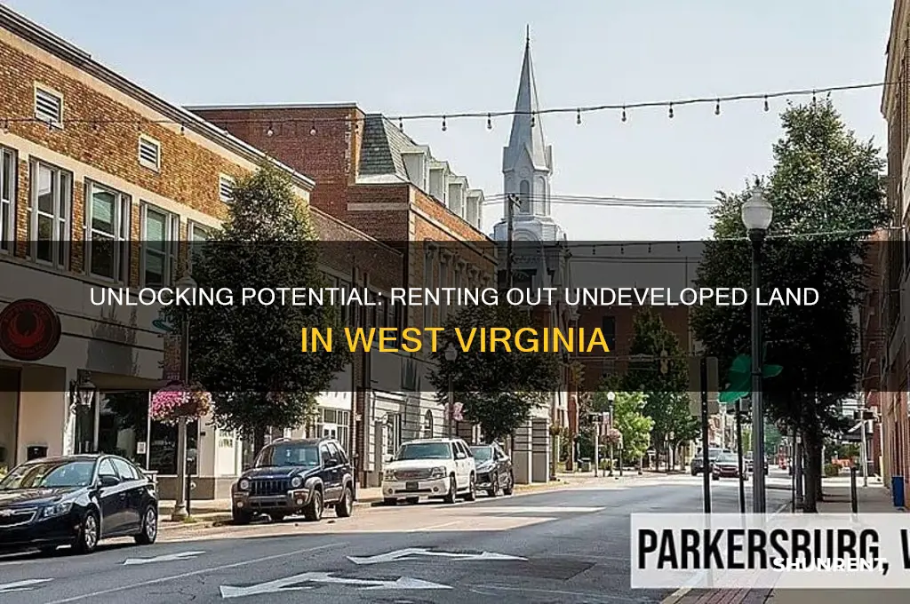 how to rent out my undeveloped land in wv
