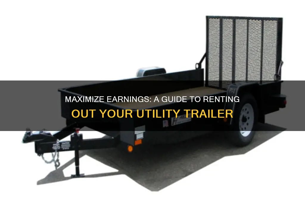 how to rent out my utility trailer