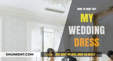 Rent Your Wedding Dress: A Step-by-Step Guide to Earning Back