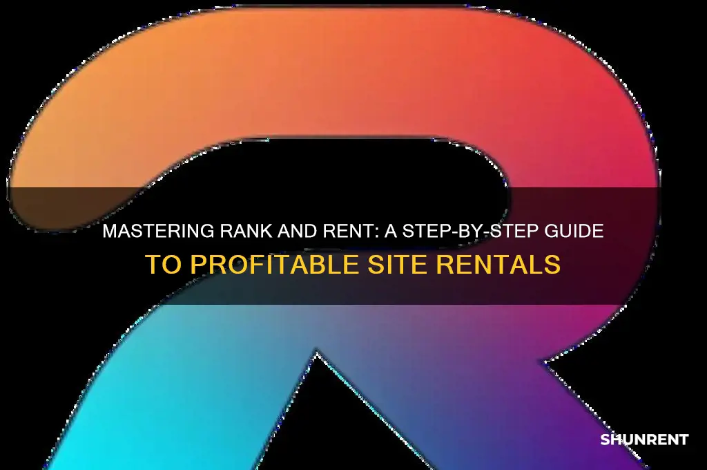 how to rent out rank and rent sites