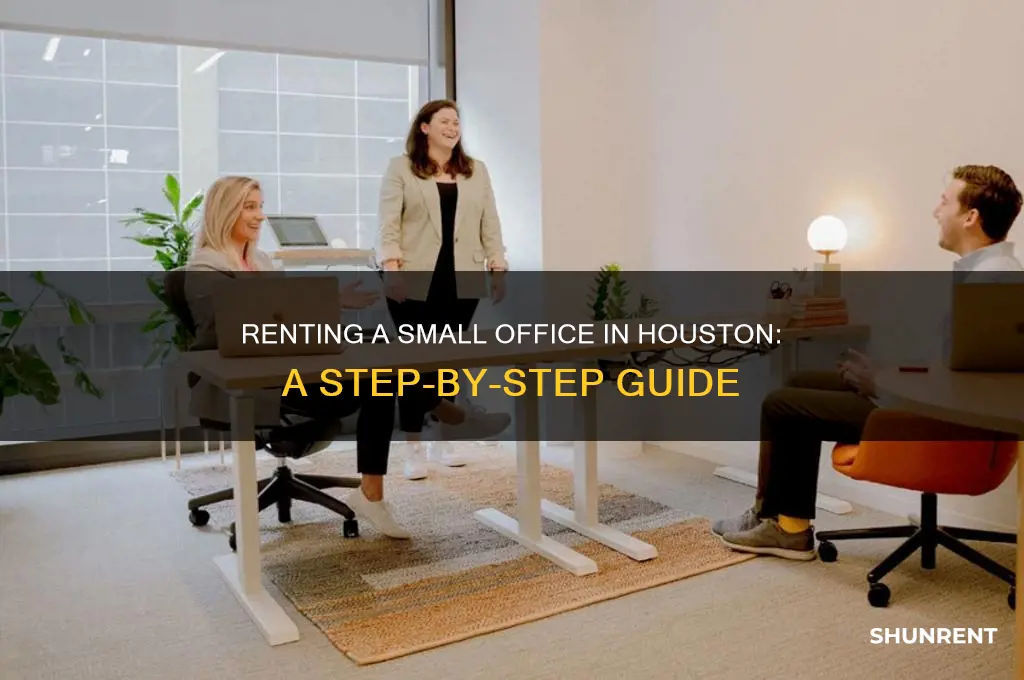 how to rent out small office in houston