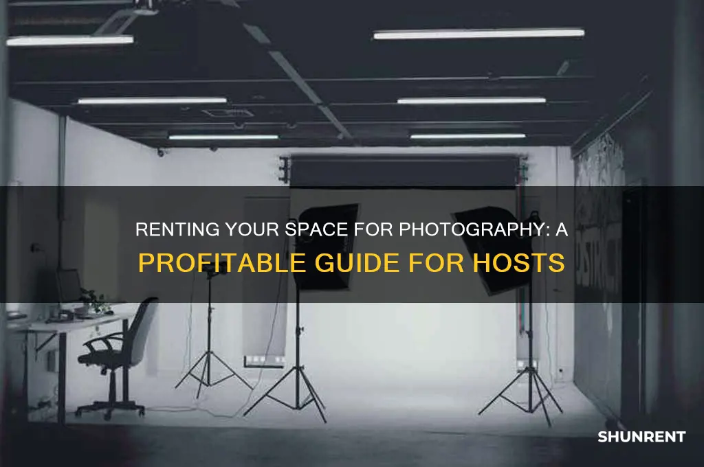 how to rent out space for photography