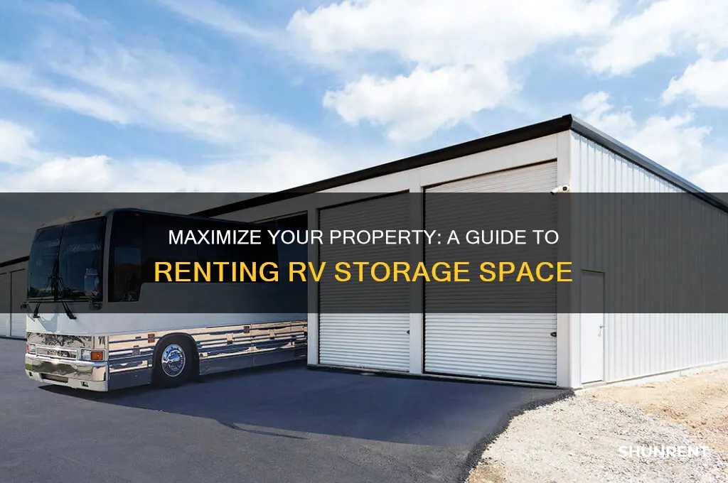 how to rent out space for rv storage