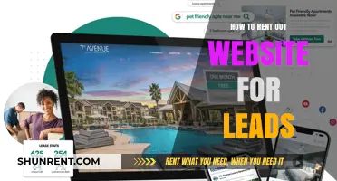 Rent Your Website for Leads: A Profitable Strategy Guide