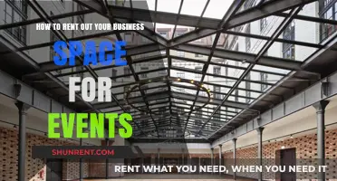 Maximize Profits: Renting Your Business Space for Events
