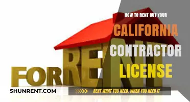 Renting Your California Contractor License: A Comprehensive Guide to Success