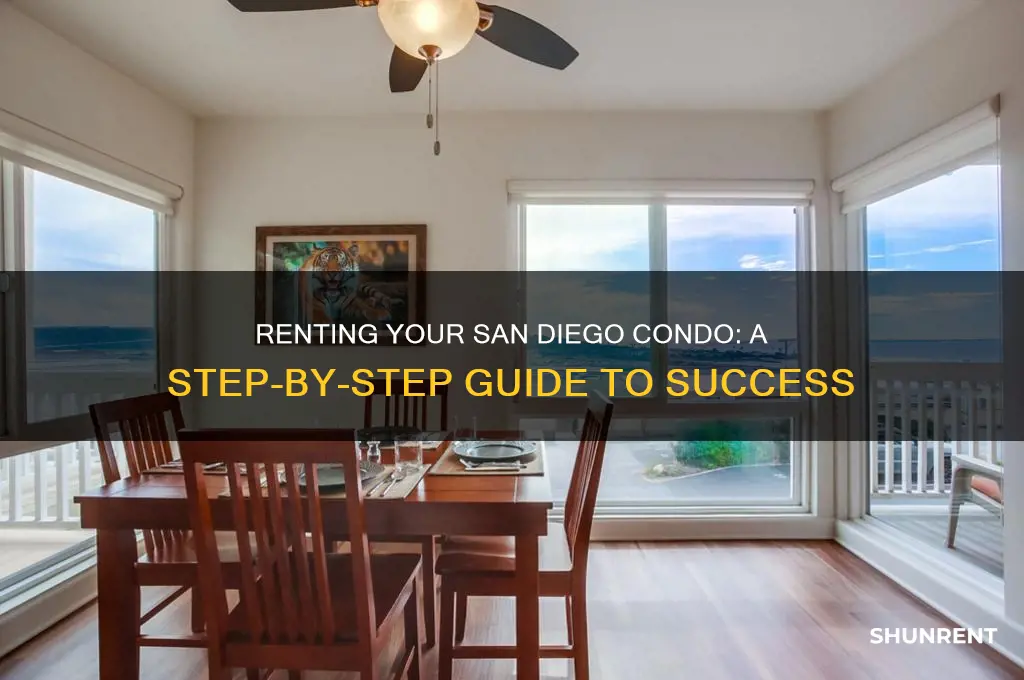 how to rent out your condo in san diego