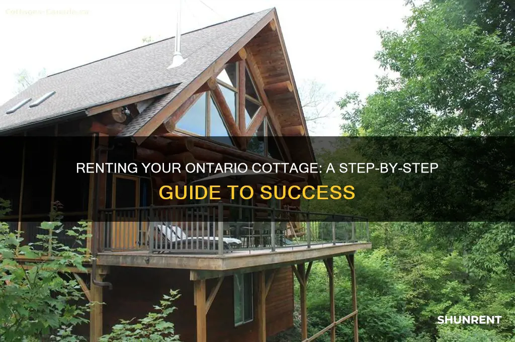 how to rent out your cottage in ontario