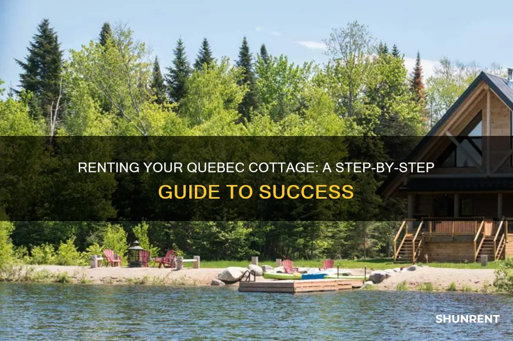 how to rent out your cottage in quebec