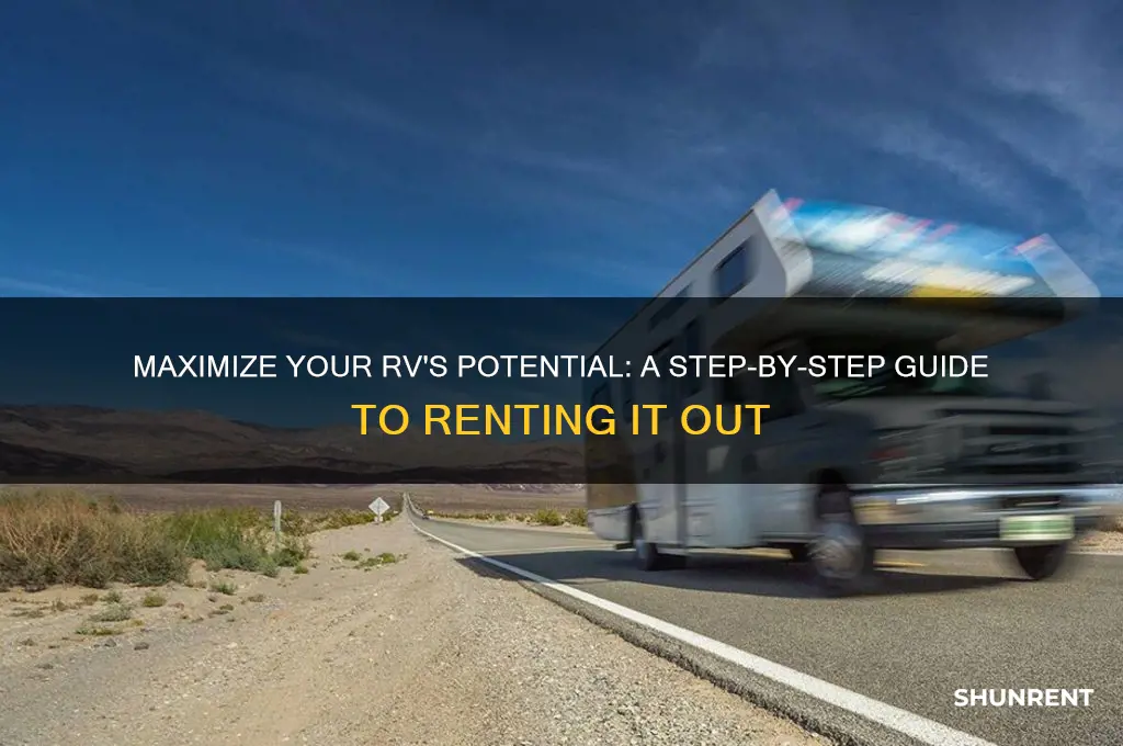 how to rent out your own rv