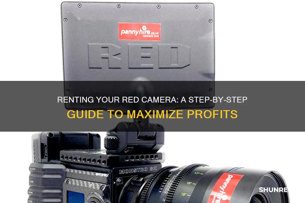 how to rent out your red camera