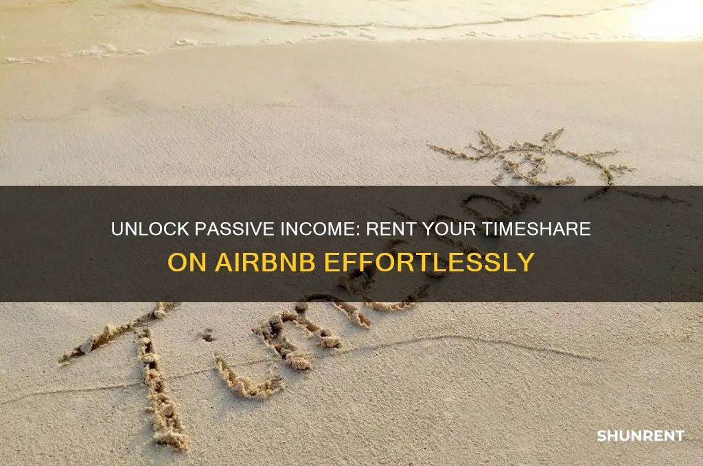 how to rent out your timeshare on airbnb