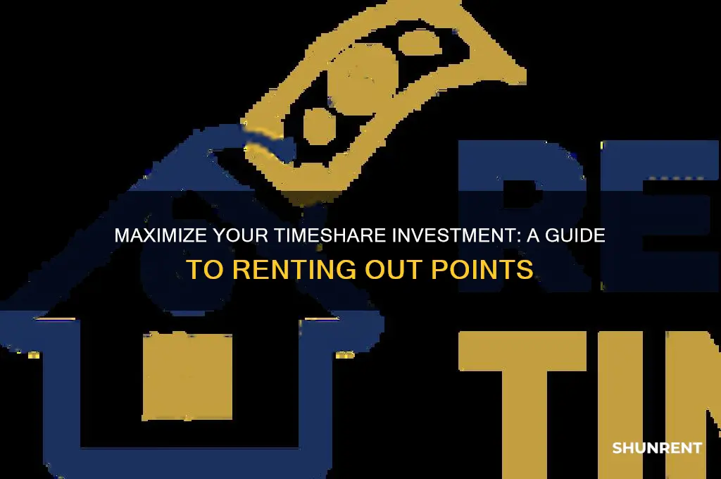 how to rent out your timeshare points