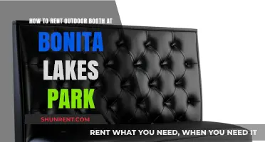 Renting an Outdoor Booth at Bonita Lakes Park: A Step-by-Step Guide