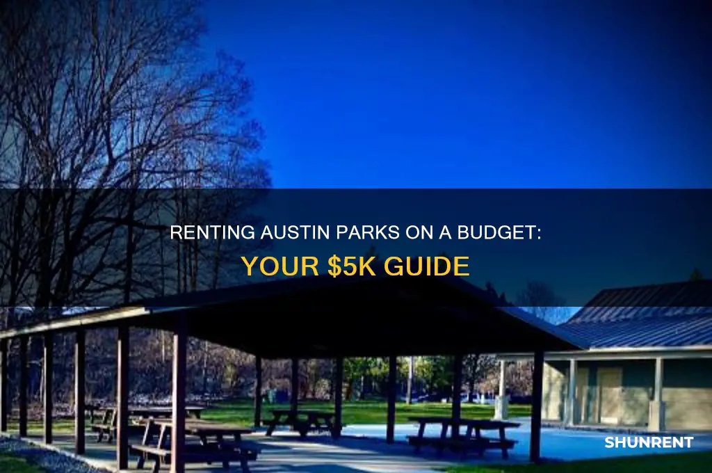 how to rent park for 5k in austin texas