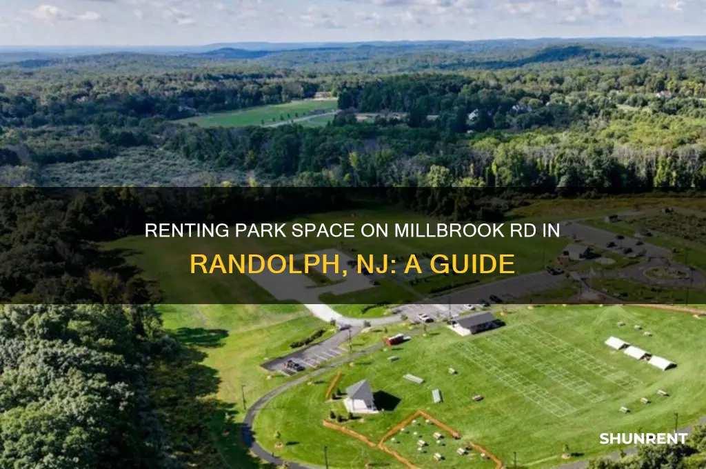 how to rent park on millbrook rd in randolph nj