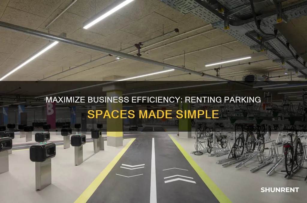 how to rent parking spaces for my business