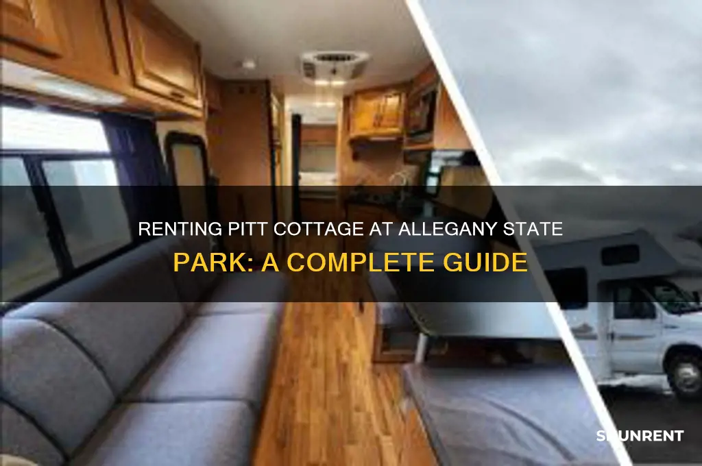 how to rent pitt cottage at allegany state park