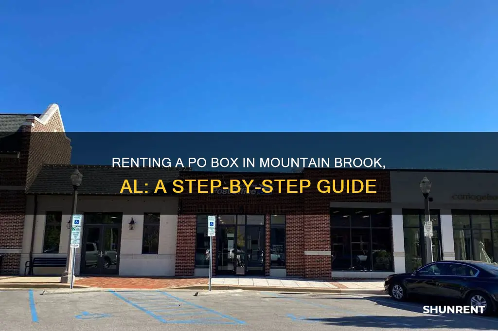 how to rent po box in mountainbrook al