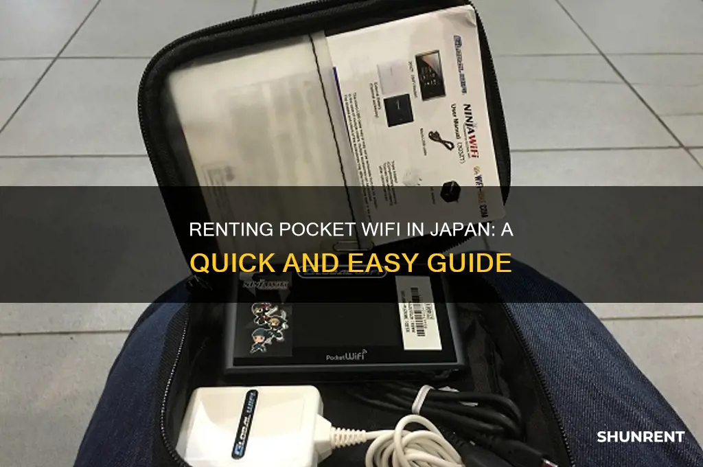 how to rent pocket wifi in japan