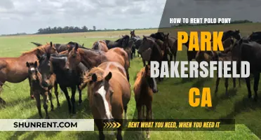 Renting Polo Ponies at Bakersfield's Polo Pony Park: A Guide