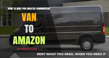 Renting a ProMaster Commercial Van for Amazon Deliveries: A Guide