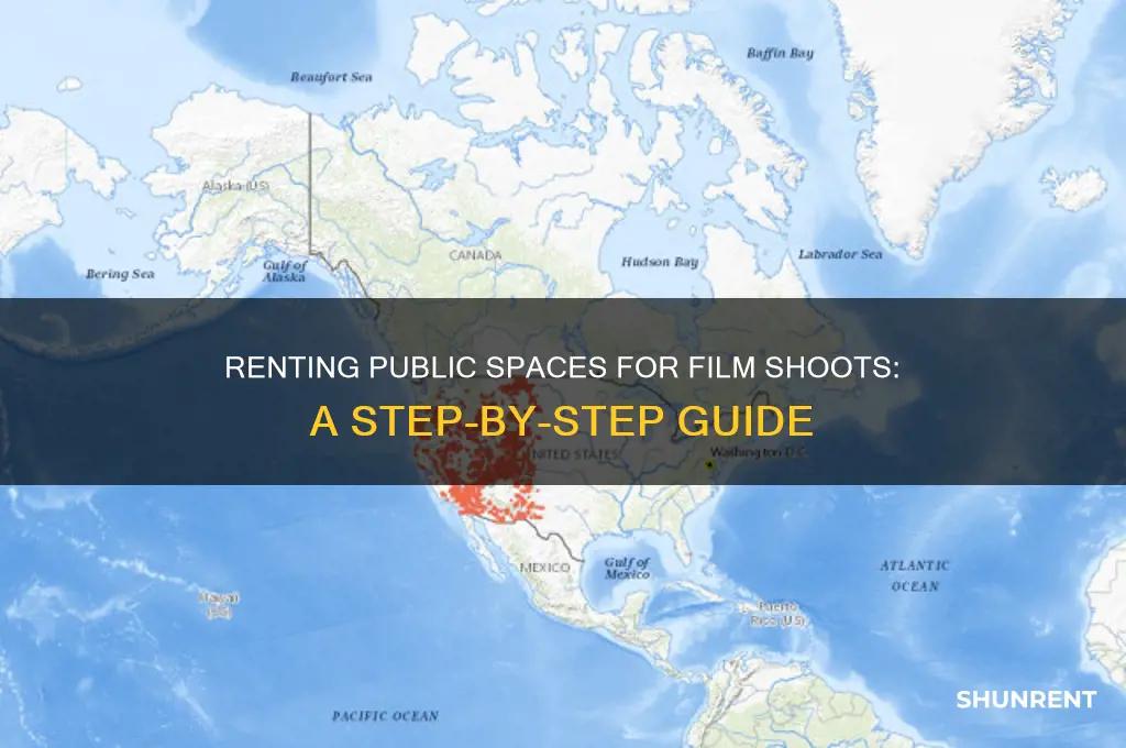 how to rent public places to shoot film