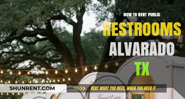 Renting Public Restrooms in Alvarado, TX: A Comprehensive Guide