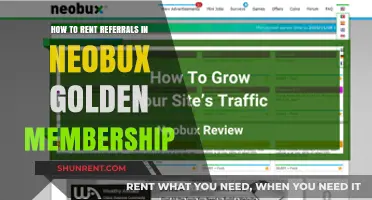 Renting Referrals in Neobux: Golden Membership Strategies for Success