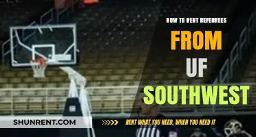Renting Referees from UF Southwest: A Step-by-Step Guide
