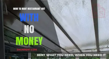 Renting a Restaurant on a Budget: Creative Strategies for Zero Capital