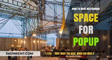 Renting Restaurant Space for Pop-Ups: A Step-by-Step Guide