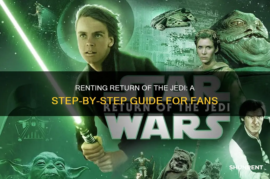 how to rent return of the jedi