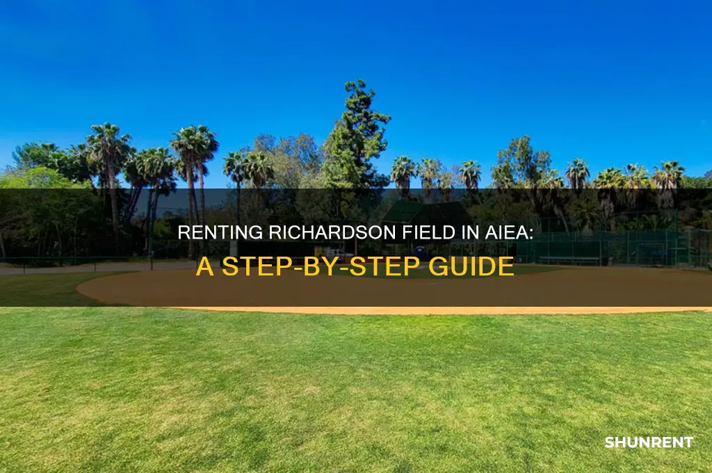 how to rent richardson field in aiea