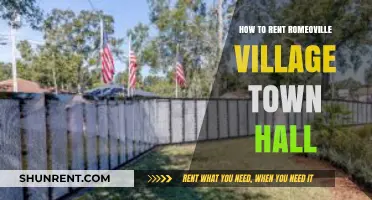 Renting Romeoville Village Town Hall: A Step-by-Step Guide for Events